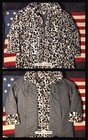 Nwot Vintage Womens Dennis Basso Leopard Lynx Reversible Winter Jacket Coat Xl 1