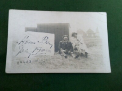 Herne Bay Kent unbekanntes Paar 1902 privat