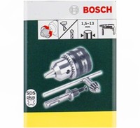 Bosch Zahnkranzbohrfutter Sds-Plus-Adapter, SchlüSsel Spannbereich: 1,5 - 13 Mm)