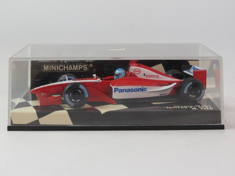 ミニカー TOYOTA TF101 M.SALO Minichamps 1:43 Toyota TF101 Test Car F1 M.Salo 2001