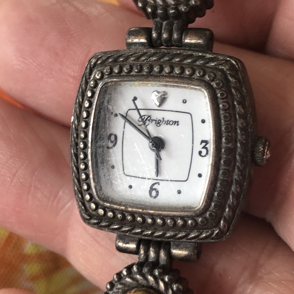 Brighton Silver and Gold Women\'s Watch Brighton W41162 Newark Watch - The Mercantile at Springdale main image 4