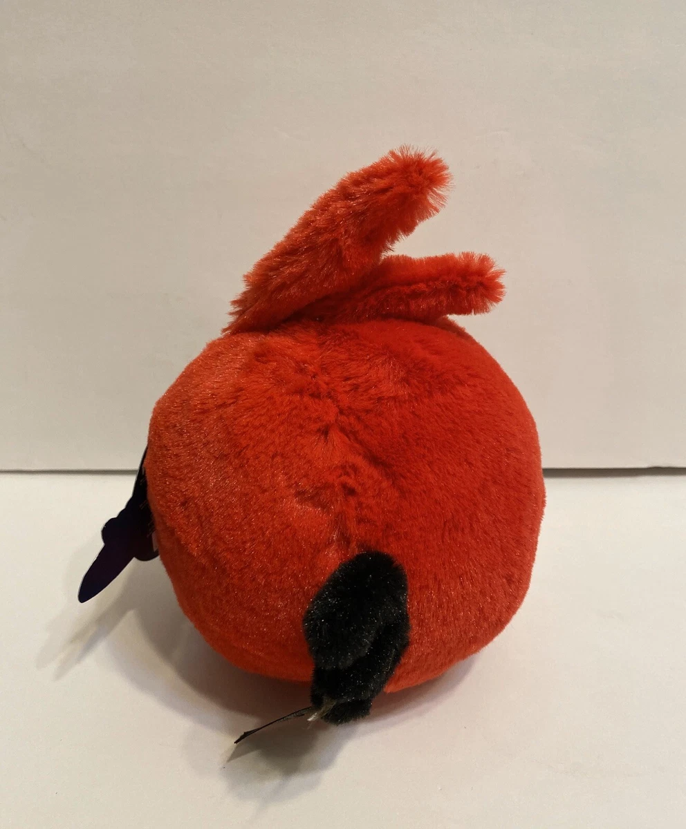 Angry Birds アングリーバード Plush 5-Inch Red Bird with Sound ぬいぐるみ 人形