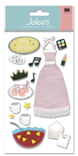 Prom Party Jolee's Scrapbook Stickers High School NIP EPOJLG003 | eBay
