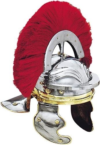 Armor Venue Imperial Kursiv Centurion römischer Helm - Einheitsgröße - Metallic-Rüstung - Bild 6 von 9