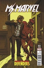 MS MARVEL #11 MAYHEW DEFENDERS VAR CW2 NM 1ST PRINT