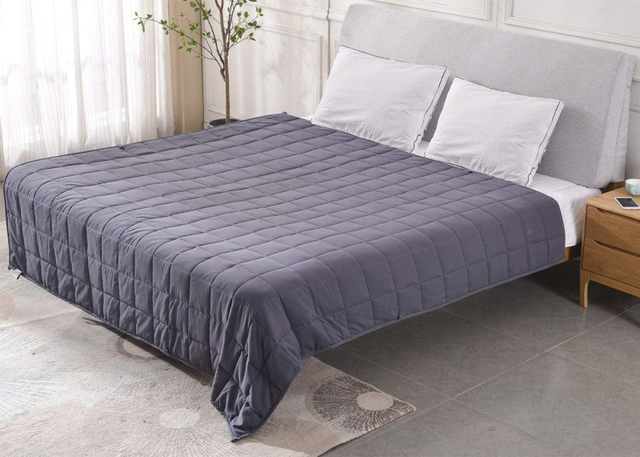 20lbs Weighted Blanket Premium Oversized King Full Bed Deep Sleep Warm