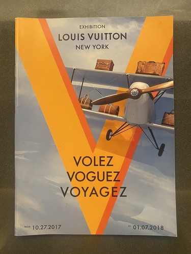 Louis Vuitton Volez Voguez Voyagez NYC Exhibition Program Book | eBay