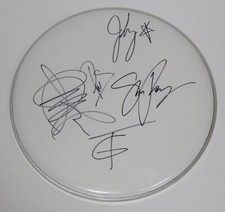 L.A. GUNS Signed Autograph Auto 13" Drumhead Drum Head by 5 JSA