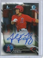 Jahmai Jones 2016 Bowman Chrome Autograph Rookie