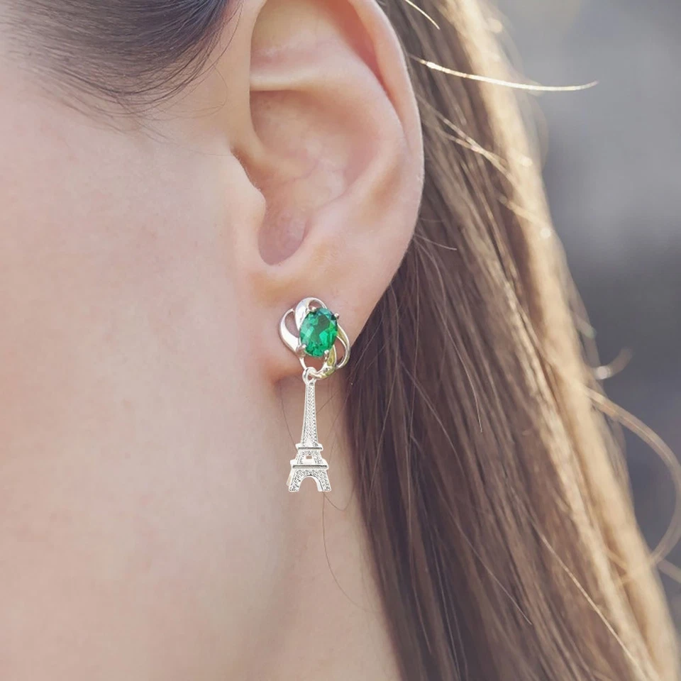  60 Pcs Eiffelturm Anhänger Eiffelturm-Souvenirs Schlüsselanhänger Masse - Bild 4 von 4