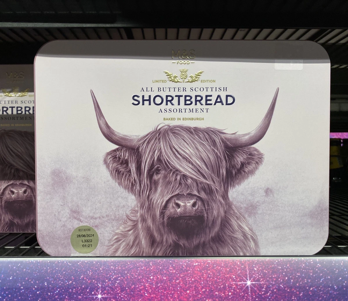 M&S All Butter Scottish Shortbread Assortment Highland Cow Limited  