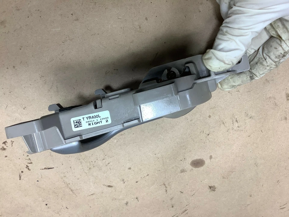Honda Civic 2013 manija interior del lado del pasajero trasero derecho gris OEM+ Foto 3 de 4