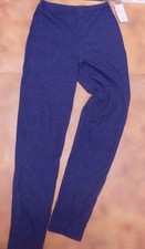 NWOT Ladies Small Denim Blue Stretch Leggings Dancewear Costume Streetwear
