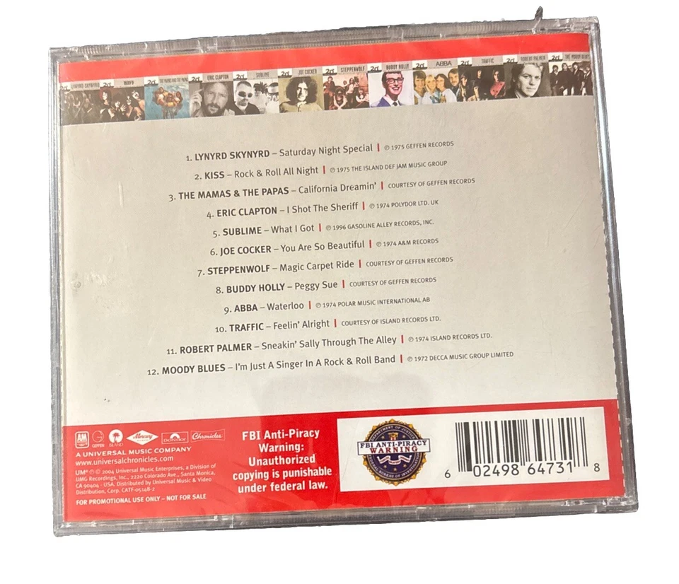 The Best Of Rock & Pop Cd The Millenium Collection Various Artists 2004 NEW - Image 2 of 2