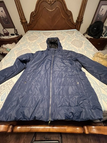 Nuevo Abrigo Chaqueta SouLarge Para Mujer Invierno Nieve Talla Grande 3X Con Capucha Negro - Imagen 6 de 11