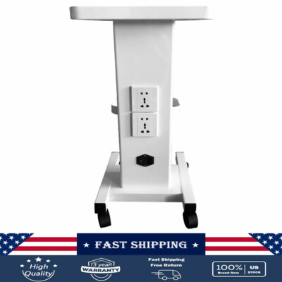 Beauty Salon Trolley Stand For Cavitation RF Machine Assembled Rolling Cart