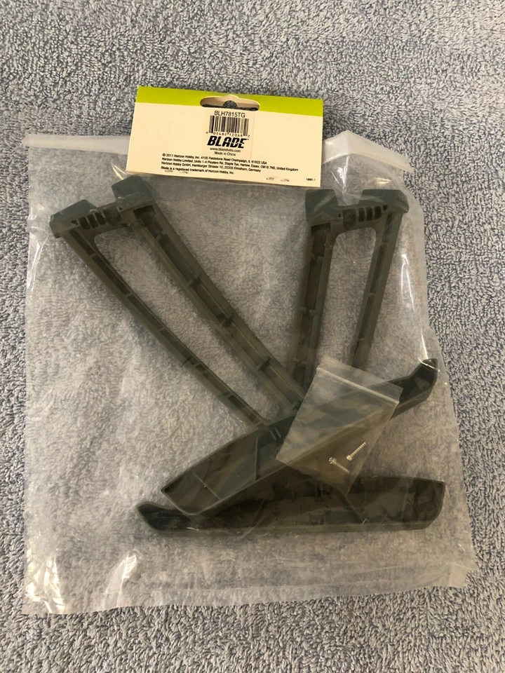 Blade 350 QX Tall Landing Gear Set W/ Hardware Gray BLH7815TG - Image 2 of 2
