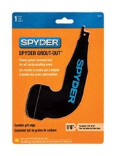 Spyder Grout-Out 5 3/4 in. L x 1/16 in. W Carbide Grit Reciprocating Saw Blade 1