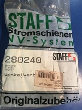 STAFF 280240 Winkelverbinder  Stromschienen NV-System Schwarz