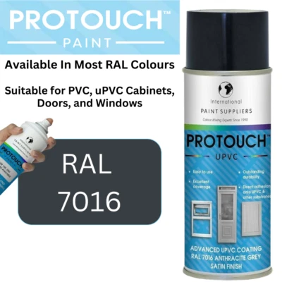 Ral 7016 Anthracite Upvc Pvc Pvcu Spray Paint Aerosol Satin Finish