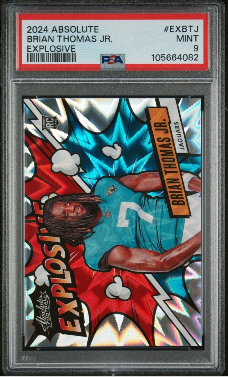 2024 Panini Absolute - Explosive Brian Thomas Jr. #EX-BTJ