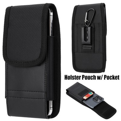 For Samsung Galaxy S22 Ultra S22+ Plus Case Nylon Belt Clip Holster Phone Pouch