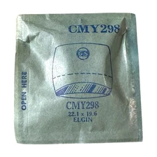 NOS Germanow-Simon Elgin Crystal CMY298 SEALED FOR PARTS