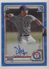 2020 Bowman Chrome Prospects Blue Refractor /150 Diosbel Arias #CPA-DA Auto 0y1d