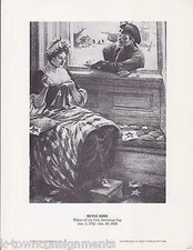 Betsy Ross American Flag Maker Vintage Portrait Gallery Artistic Poster Print