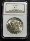 1923 P NGC MS 63 Peace Silver Dollar - Proof Like Coin - One Day Flash Sale