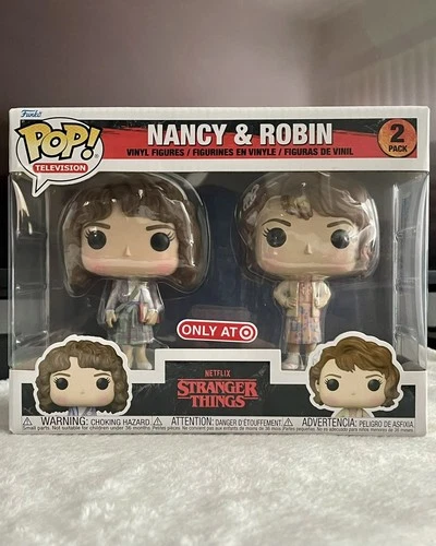 Funko Pop Netflix Stranger Things ~ Nancy and Robin Two Pack ~ Target Exclusive