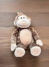 Build A Bear Monkey Plush Chimpanzee 18" Brown Stuffed Animal Jungle Retired