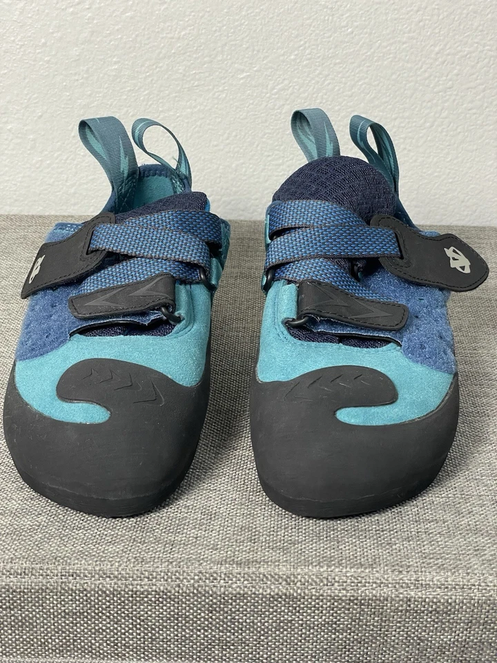Evolv Kira Climbing Shoes Women’s Size US 9 / EUR 40 Teal Blue Excellent Cond - Image 2 of 4