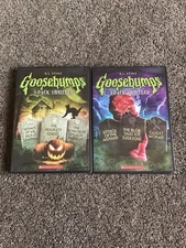 Lot Of 2 Goosebumps 3 Pack Thriller DVDs The Blob, Eat Worms, Headless Ghost NEW