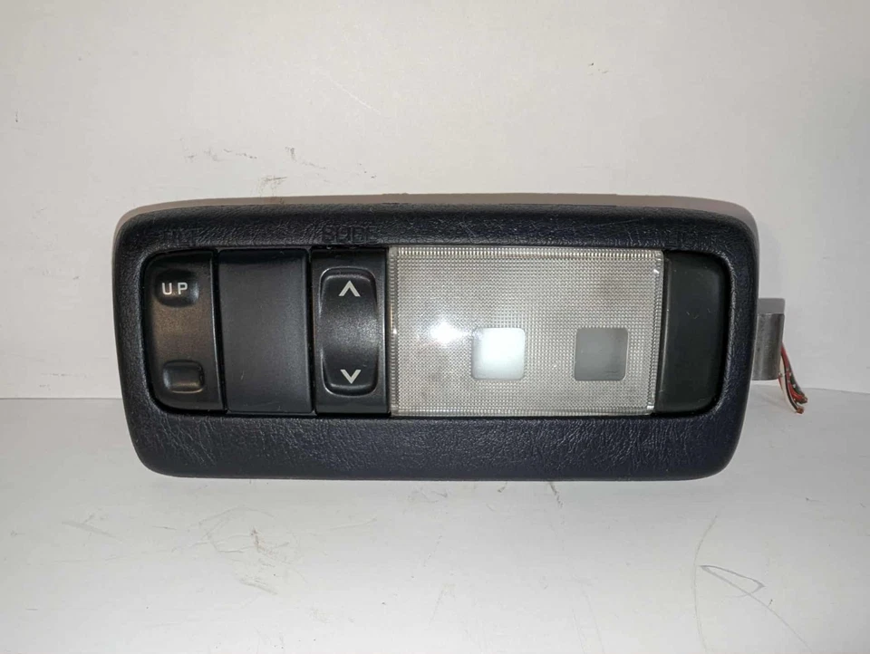 Conjunto de interruptor de techo corredizo luz mapa Toyota Cressida 1989-1992 azul oscuro Foto 2 de 4