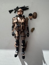 Marauder Task Force MTF CUSTOM Modern Era GI Joe 4” size Desert Camo Soldier 