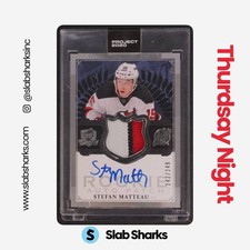 2013 UPPER DECK THE CUP #113 STEFAN MATTEAU ROOKIE PATCH AUTO RC /249