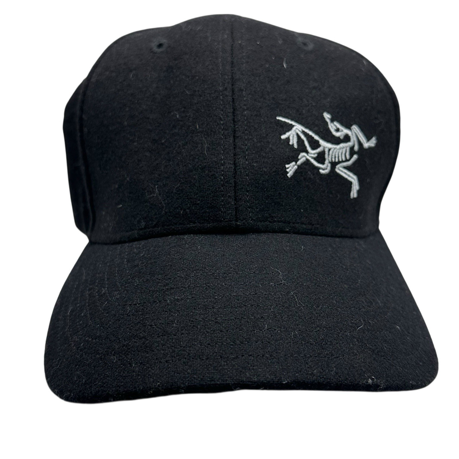 ARC'TERYX Cappello berretto a sfera Arc’teryx misto lana Transition nero taglia S M flex fit logo us intime ottimeioni