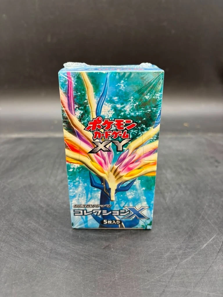 Pokémon TCG XY Sealed Collectible Card Game Boxes in Japanese for