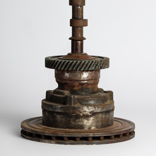 Hierro Cristal Escultura Feliciano Béjar Custodia (Magiscopia) Firmado 1989 Prismas - Imagen 4 de 7