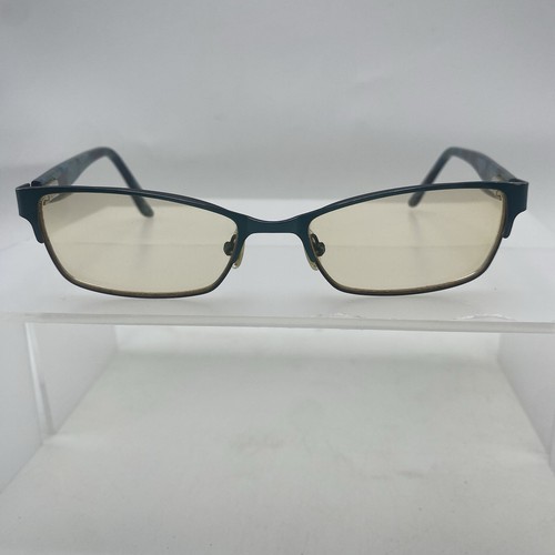 BCBGMAXAZRIA Eyeglasses Women FRAME ONLY Full Rim 52-17-130 Brynn Teal 648