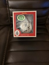 Spode Christmas Tree Pierced Friendship Ball Porcelain Ornament Original Box