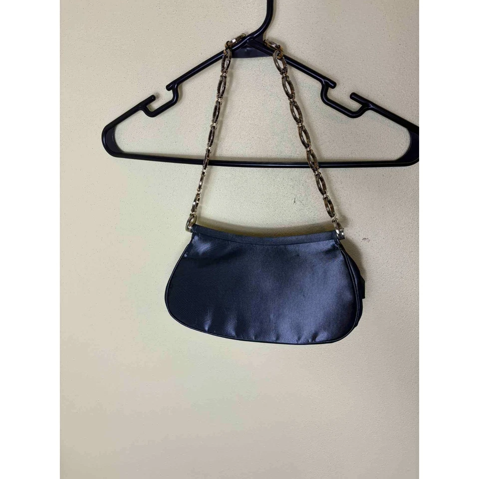 Bolso de Hombro Escada Satén Piedra Armada Nuevo con Etiquetas Estilo 42682 Foto 3 de 4