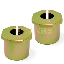 2 x Caster Caster Shim kit 2° For Ford F250 F350 F450 Super Duty Excursion 05-22