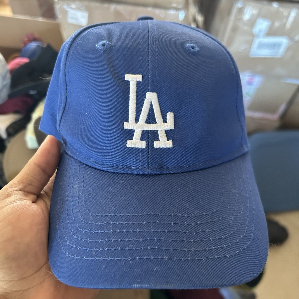 Los Angeles Dodgers Youth Clean Up Blue MLB Adjustable Hat | eBay