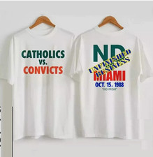 Catholics Vs Convicts 1988 T-Shirt