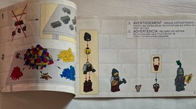 LEGO 6918 Lego Kingdoms (Blacksmith Attack) Instruction Booklet Only