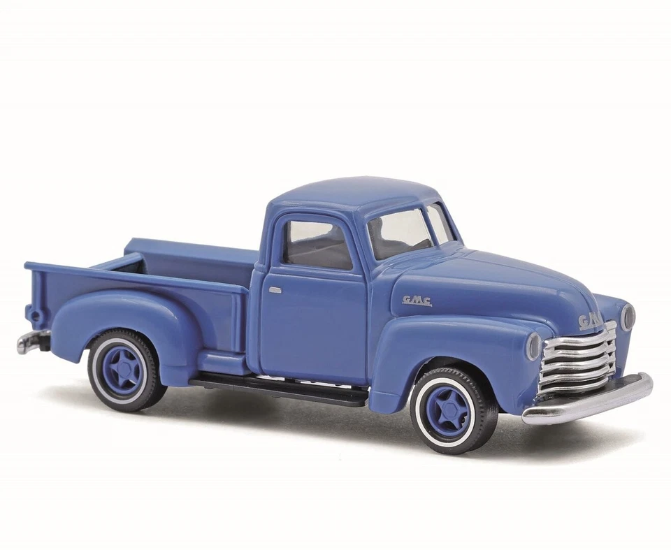 Busch 48247 Chevrolet Pick-Up GMC, blau, Bj. 1950, 1:87, NEU - Modellauto - Bild 1 von 1