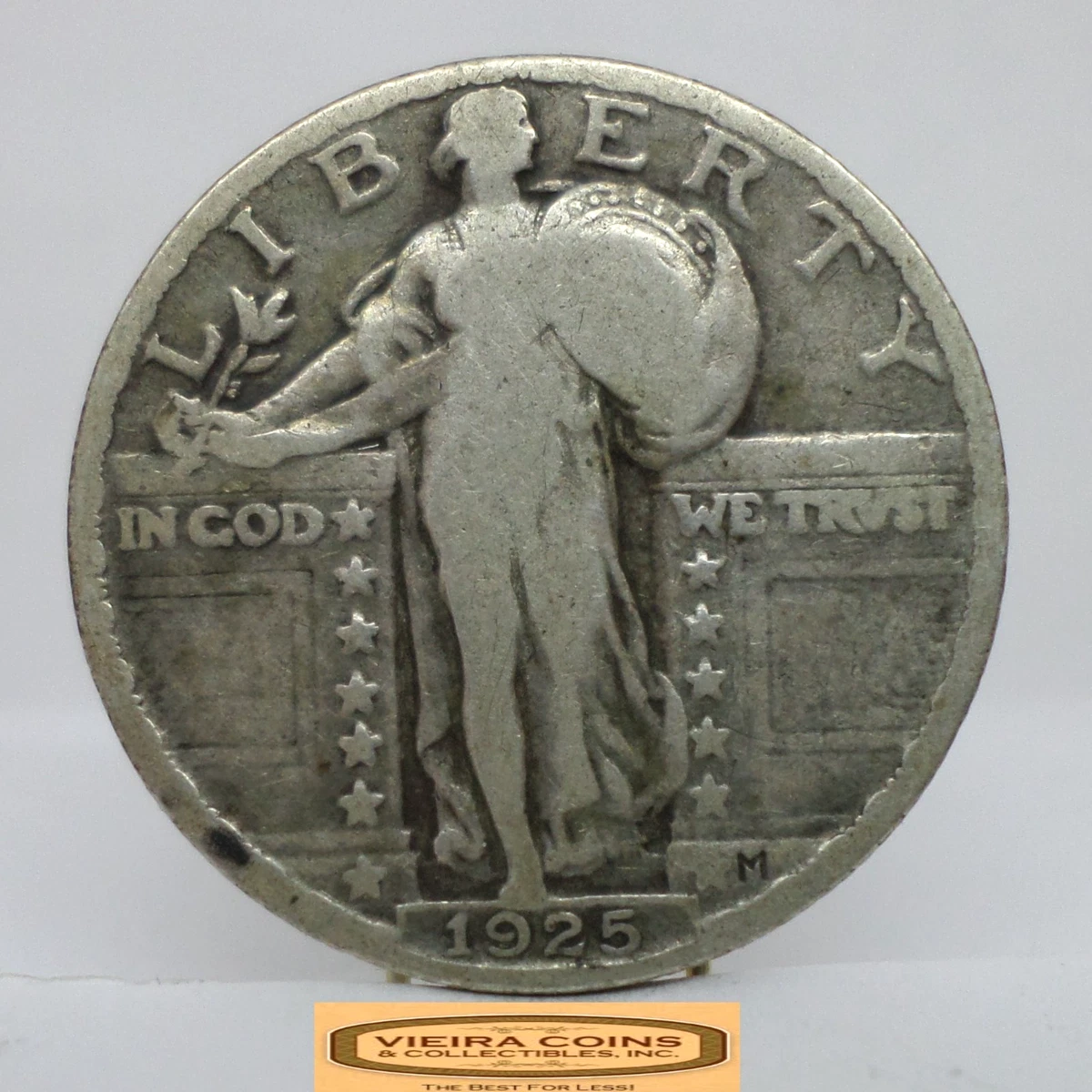 Silver 1925 Year Standing Liberty US Quarters (1916-1930) for sale