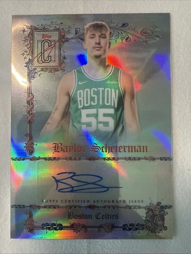 2025 Topps Signature Baylor Scheierman Base (RAW)